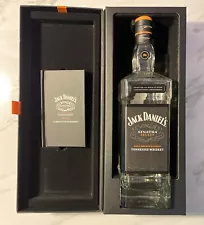 Jack Daniels Frank Sinatra Select Empty Bottle, Box And Book Whiskey Man Cave