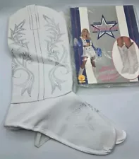 Dallas Cowboys Cheerleader Cheerleaders Adult Boot Tops For Costume RUBIES osfm