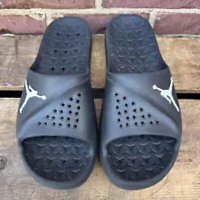 Jordan Super.Fly Slides Mens Size 12 Black / White Nike Air SolarSoft Comfort