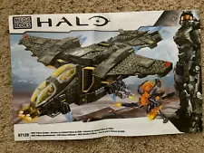 Halo Mega Bloks UNSC Pelican (#97129) w/ Mini Figures