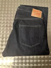 New ListingSugar Cane Denim 1947 Jeans 33x34 Japan Raw One Wash Unsanforized