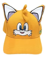 Sonic Hedgehog Tails 3D Ears Adjustable Snapback Cap/Hat
