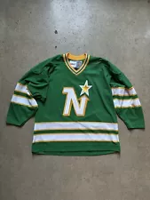 Minnesota North Stars CCM 1970’s Era Jersey Size XL Mens