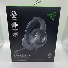 Razer Kraken V3 X Wired USB Gaming Headset for PC/MAC/Playstation. Chroma RGB