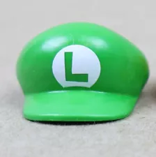 SUPER MARIO BROS. LUIGI's Green miniature plastic hat 1.6"