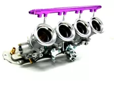 Purple ITB Fits For 94-01 Integra GSR All B18C1 Engines 1 Set, W/ TPS By OBX