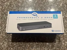 OWC 12-Port Thunderbolt 3 Dock, for Windows PC and Mac. BRAND NEW IN BOX!!