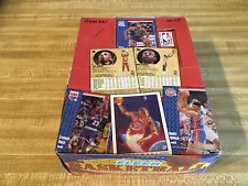 1991 FLEER BASKETBALL UNOPENED WAX BOX JORDAN 36 FACTORY SEALED PACKS NICE KH