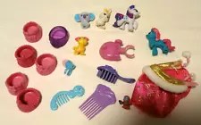 Lot of Accessories My Little Pony Shoes Combs Brush Etc