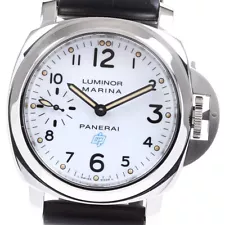 PANERAI Luminor Marina PAM00660 white Dial Hand Winding Men's Watch_821001