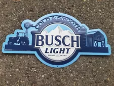 busch light for the farmers bar sign ...free shipping