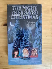 The Night They Saved Christmas - VHS Art Carney Jaclyn Smith NEW NOS 1986 1992