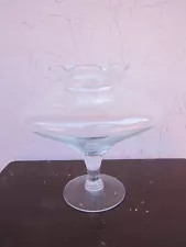 Fancy large clear glass vase for sale by owner!!!