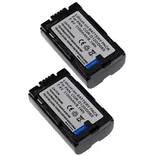 2x Battery For Panasonic AG-HVX200 AJ-PCS060G DZ-MX5000 NV-C1 NV-C2 NV-C3 NV-C5