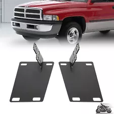 For Dodge 2nd Gen Black Bumper Conversion Brackets The 4th Gen Bumper 1994-2002