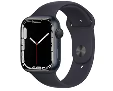 NEW SALE Apple Watch Series 7 [GPS 45mm], Midnight Case/Band Water Resistant