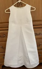 David’s Bridal Embroidered Flower Girl Dress Size 12