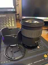 Lightly used Sigma 50mm f/1.4 DG HSM Art Lens EF mount, priced for quick sale