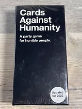 CARDS AGAINST HUMANTIY A Party Game for Horrible People Updated for 2022 SEALED