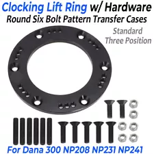 Clocking For Dana 300 NP208 NP231 NP241 6 Bolt Drivers Side Drop - Lift Ring