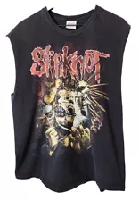 Slipknot Ripped Masks Tshirt Chopped Size XL