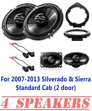 Pioneer Speakers For 2007-2013 Silverado/Sierra Single/Standard Cab 2 door