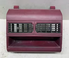 1988-1994 Chevy GMC C/K 1500 Truck Dash Center Cassette Bezel Burgundy 15546030