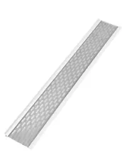 DIY 5&#8221;Leaf Protection|Sample|Stainless Steel mesh|White Aluminum Gutter Co