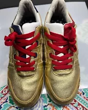 ⭐️RARE⭐ Asics Gel-Lyte III x Ronnie Fieg KITH Team USA Olympics Men' Size 6 Gold