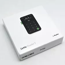 Zettle Reader 2 Credit Card Terminal for Paypal Point of Sale Black ZR2