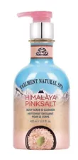 Avon Veilment Natural Spa HIMALAYA PINK SALT Body Scrub Cleanser 13.5oz SALE !!