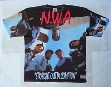 Custom NWA straight outta Compton Sublimated T Shirt