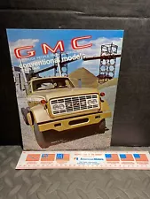 ORIGINAL VINTAGE SALES BROCHURE 1969 GMC CONVENTIONAL MODELS SERIES 9500