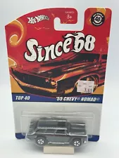 Hot Wheels Since '68 1955 Chevy Nomad, Gray, New in Pack