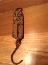 Antique 50 lb hanging scale The Handy Scale