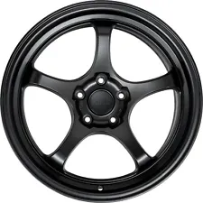 R.M.K R5 18x9.5 +22 5x114.3 Satin Black **Display Model**