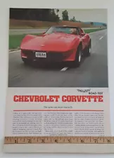 1979 CORVETTE ORIGINAL ARTICLE