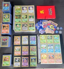 Vintage Pokemon Card Collection 1528 Cards, 1st Edition Lugia, Complete 151 HOLO