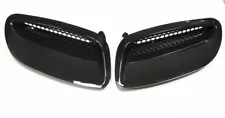 2005-2006 Pontiac GTO Hood Scoops ABS BLACK New Reproduction PAIR LMP2245