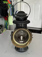 Antique 1900's Dietz Union Kerosene Driving Lamp, New York, USA Carriage Lantern