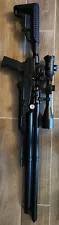 AIR VENTURI AVENGE X TACTICAL PCP AIR RIFLE PRE OWNED..EXCELLENT WITH EXRAS!