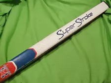 Super Stroke Traxion Flatso 17 putter grip...Red, white, blue