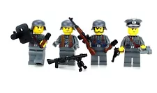 Axis Enemy Squad WW2 Soldiers made w/ real LEGO® minifigures