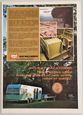 1973? Print Ad Holiday Rambler Vacationer Travel Trailers Wakarusa,Indiana