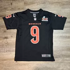 Joe Burrow Cincinnati Bengals Nike Super Bowl LVI Game Jersey Youth Medium