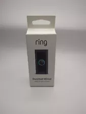 Ring 1080p Video Doorbell Black 5AT3T5