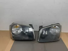 2005 2006 2007 Dodge Magnum Left+Right Set Black Halogen Headlight 7187R DG1 (For: 2007 Dodge Magnum)