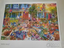 2000 Piece Jigsaw Puzzle Buffalo Games, Amiee Stewart 38 in x 26 in, YARD SALE