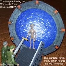 9.5 inch WORMHOLE Event Horizon Photo Insert for DST Diamond Select Stargate SG1