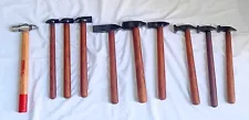 Set of 10 Black Iron Hammer Blacksmith Useful Item Gift for Dad, Husband